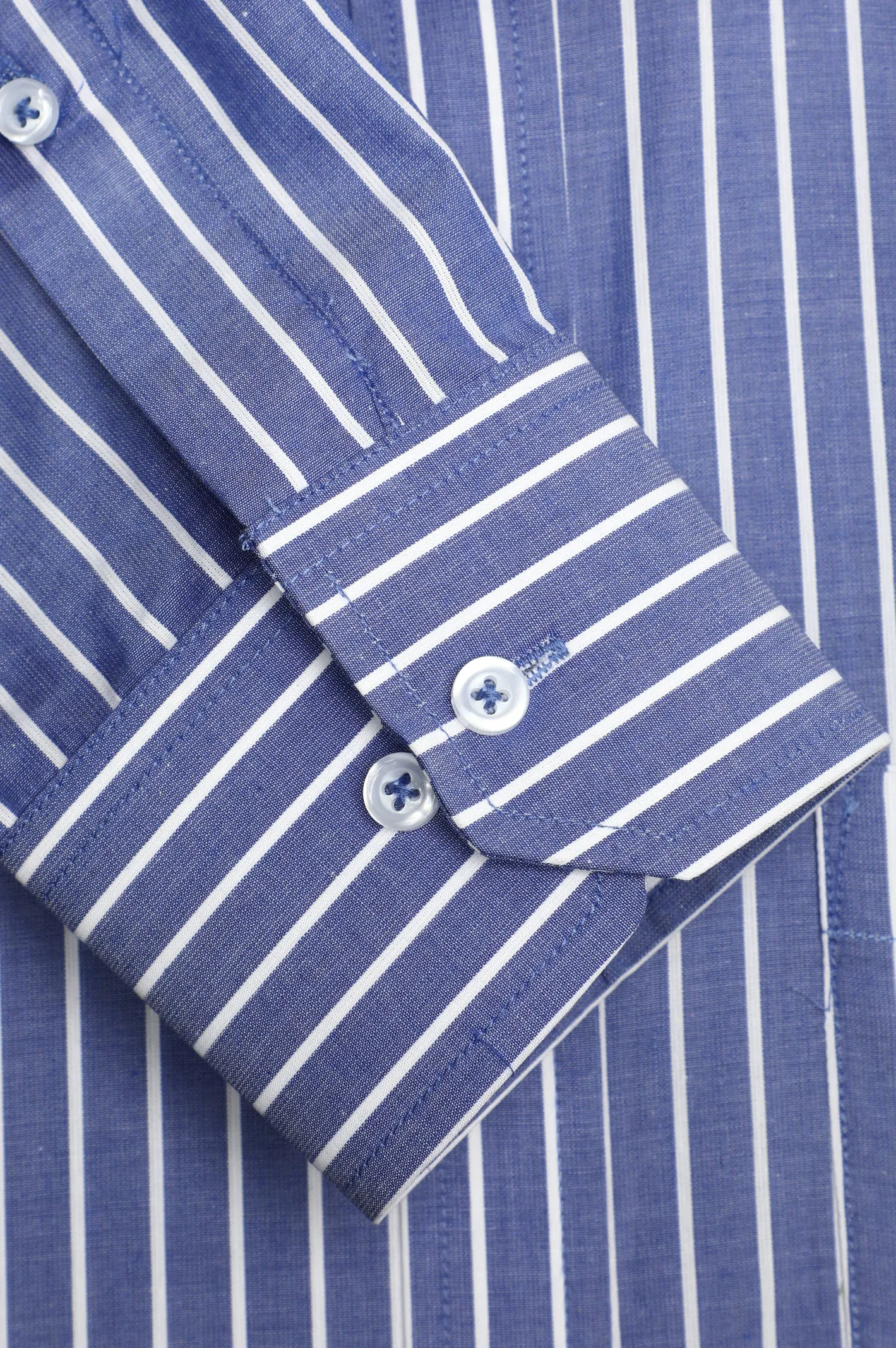 Bue Pinstripe Formal Shirt