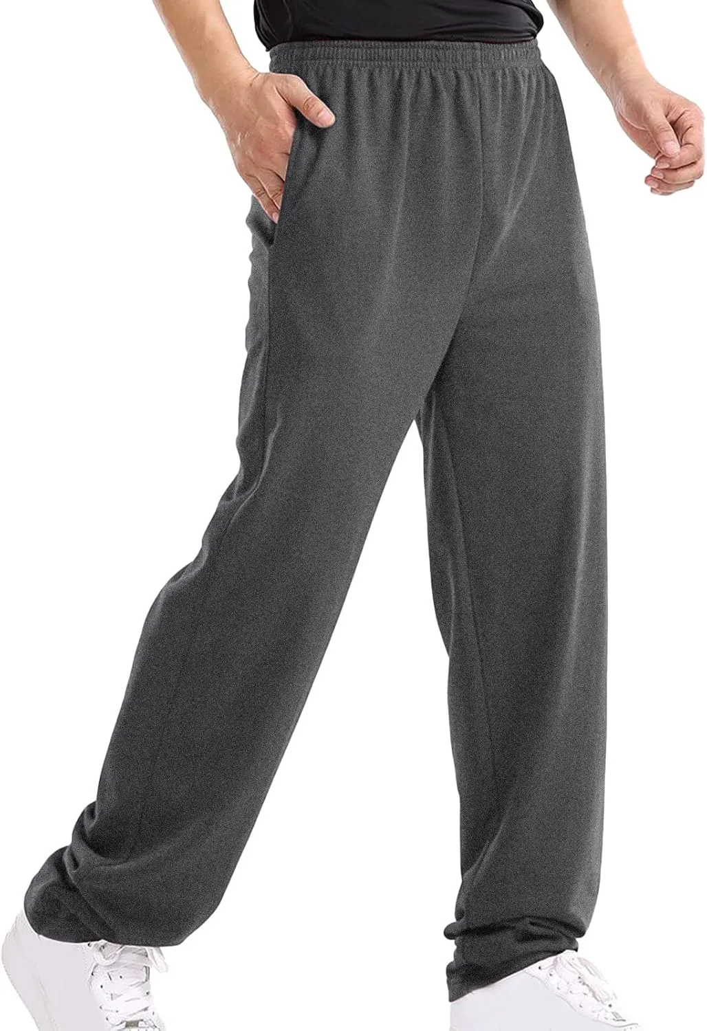 Cargo Sweatpants for Men Baggy Trousers Long Cargo Pants for Men Cargo Trousers Work Wear Combat Safety Joggers Pockets