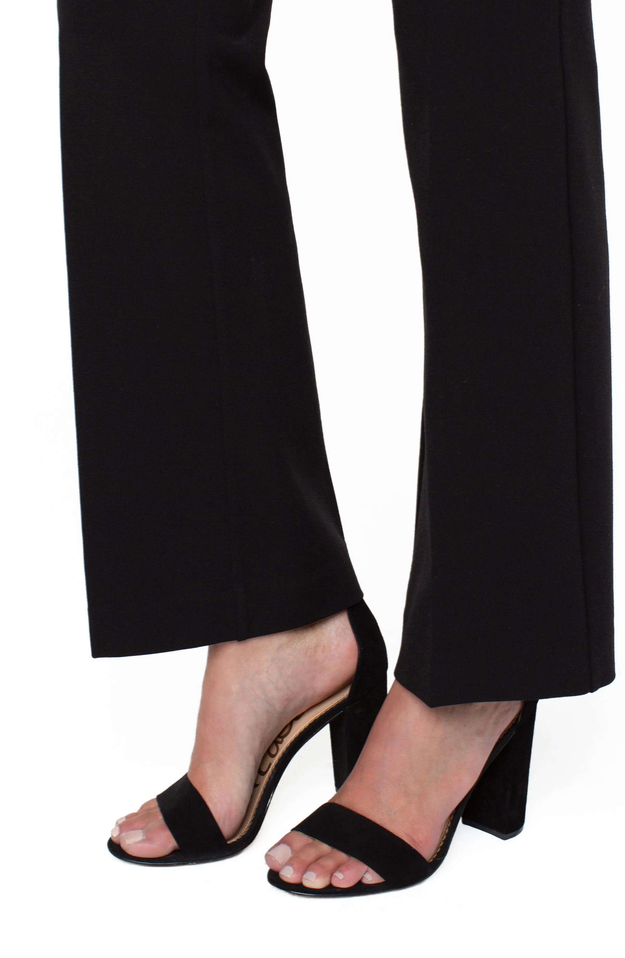 Liverpool Kelsey Flare Ponte Pants In Black