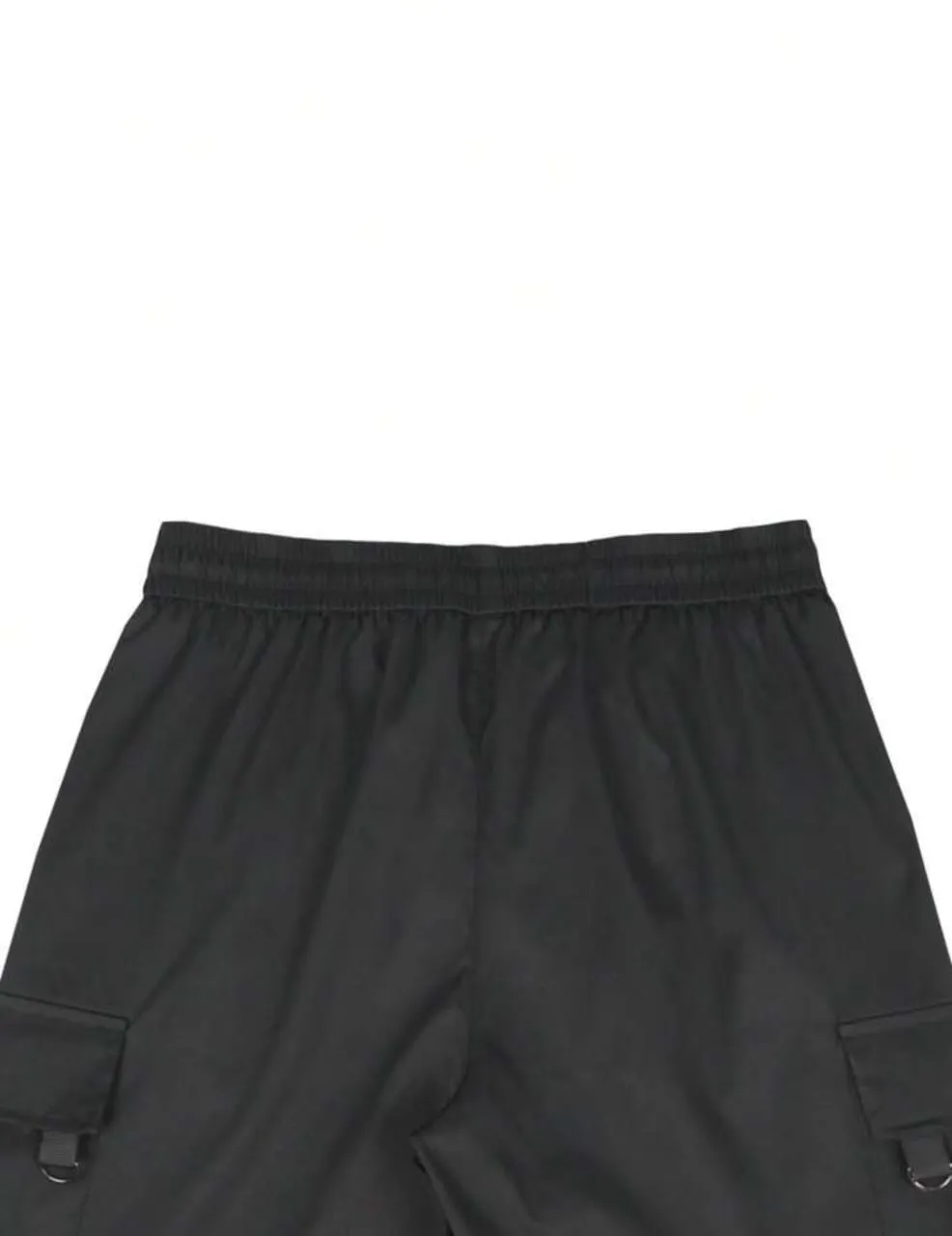 LOOSE FIT MEN'S CARGO SHORTS WITH FLAP POCKETS & DRAWSTRING WAIST