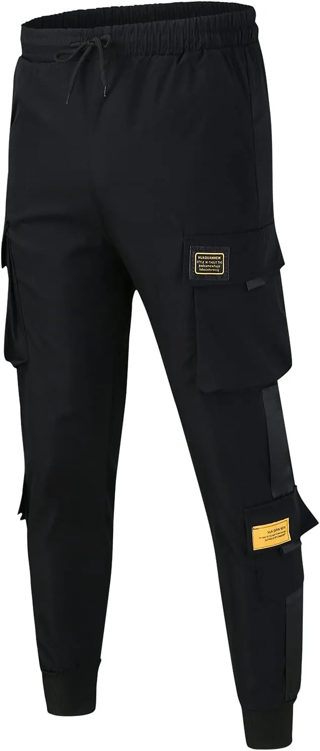 Mens Hiking Outdoor Recreation Pants Jogger Pants Men's Club Sweatpants Stretch Elastic Running Athletic Cargo Sports