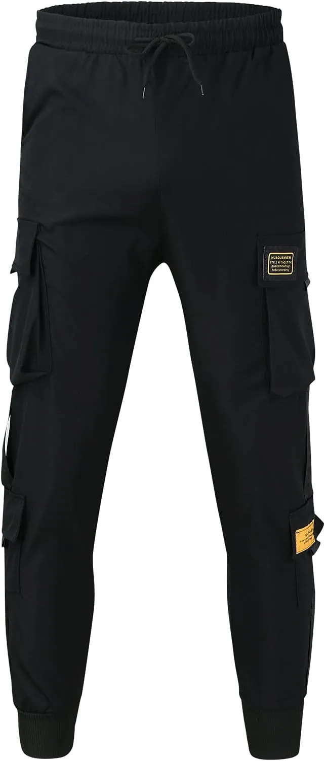 Mens Hiking Outdoor Recreation Pants Jogger Pants Men's Club Sweatpants Stretch Elastic Running Athletic Cargo Sports