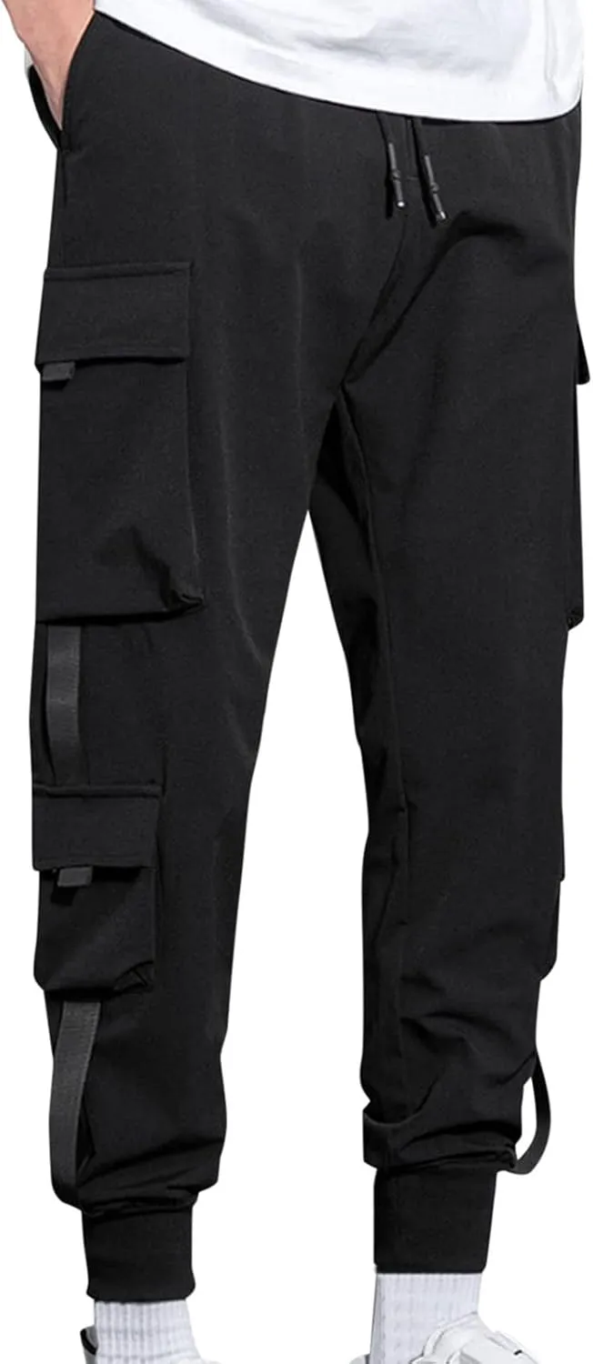 Mens Hiking Outdoor Recreation Pants Jogger Pants Men's Club Sweatpants Stretch Elastic Running Athletic Cargo Sports