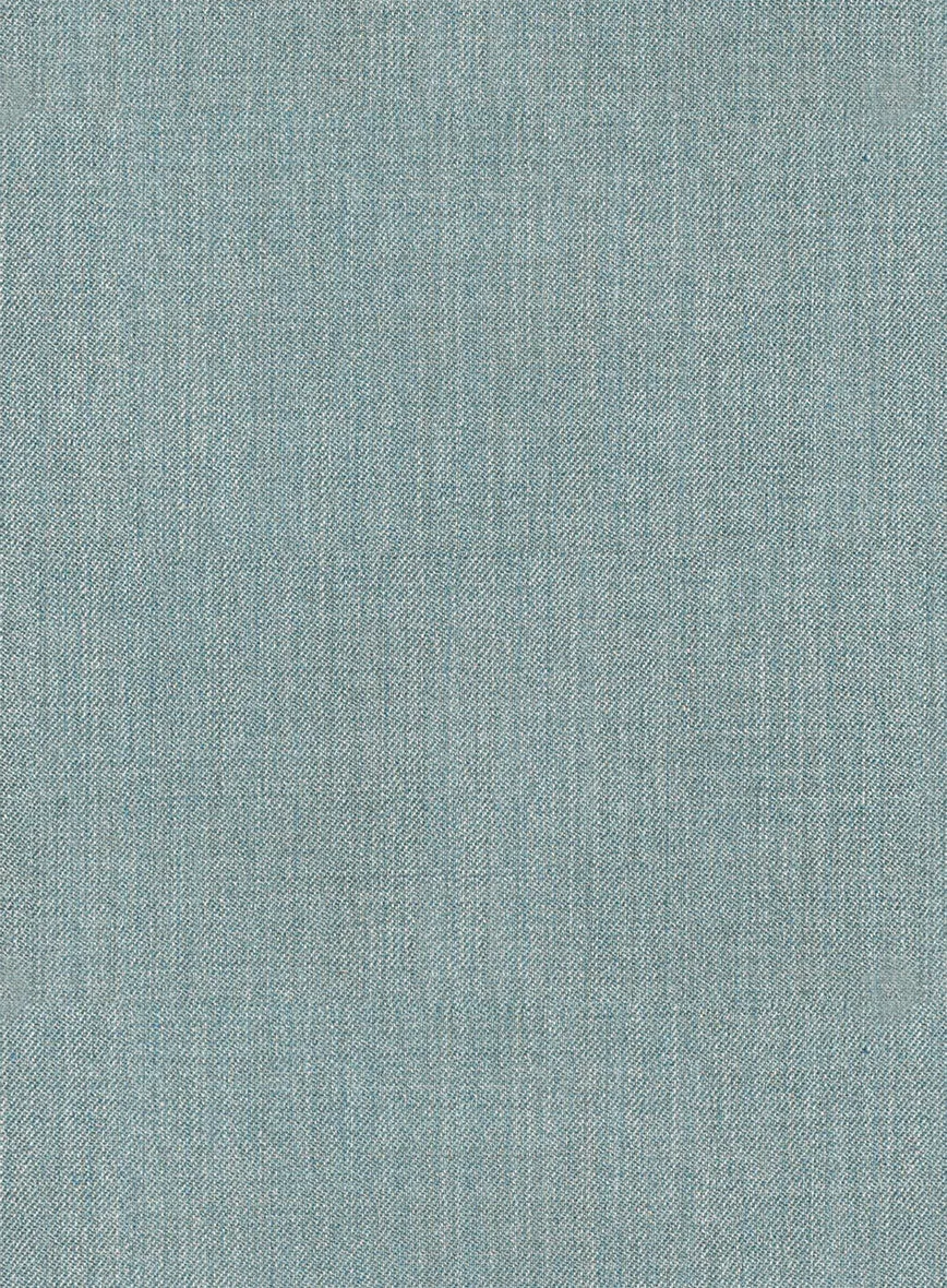 Napolean Stretch Gray Blue Wool Suit
