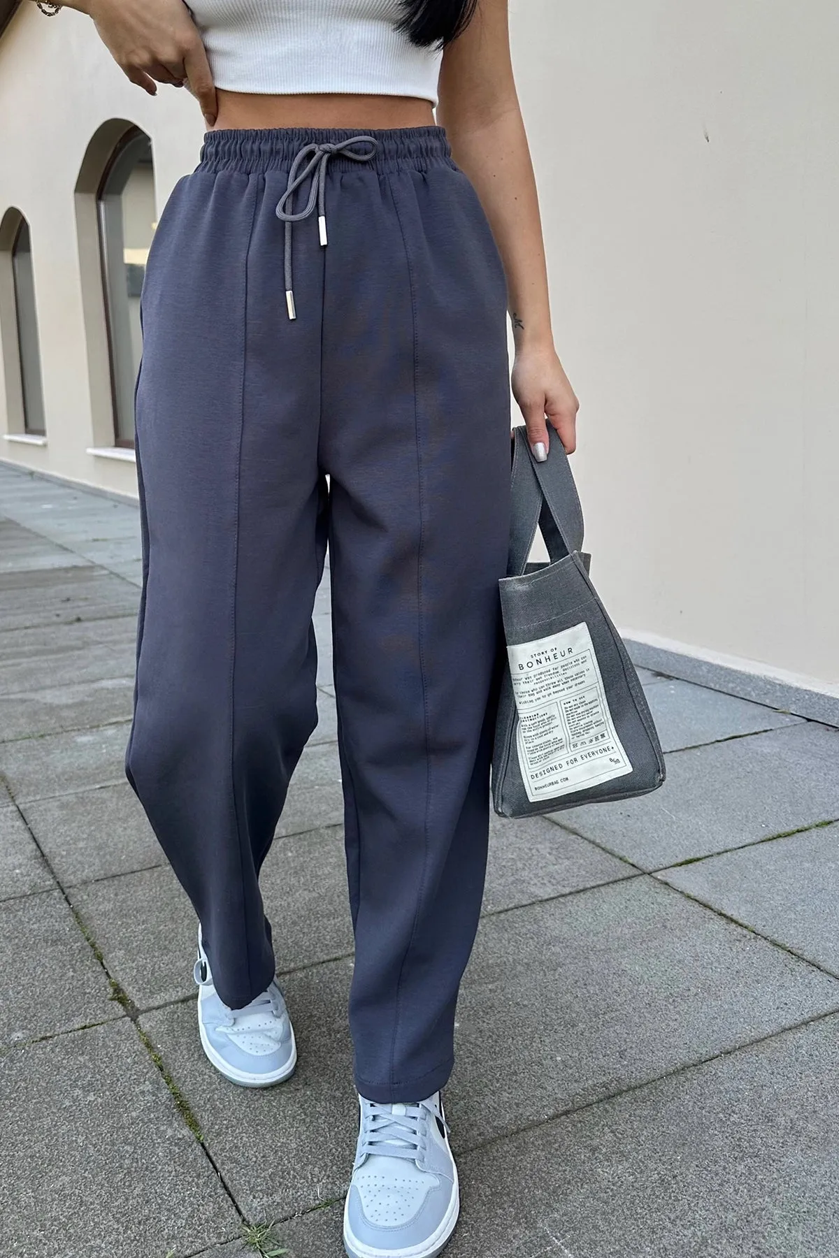 Smoked Tie Trousers