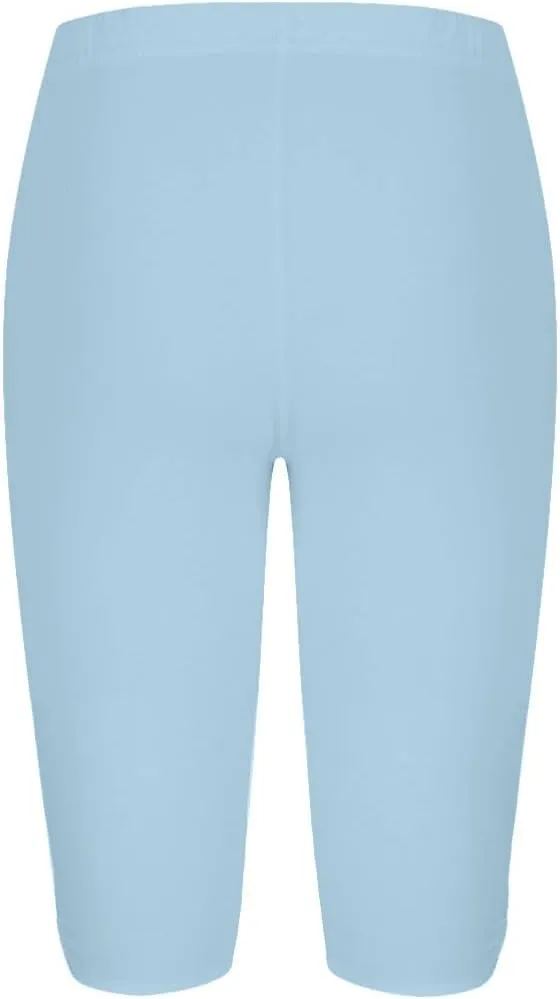 Sports Yoga Shorts for Women High-Waisted Solid Slim Fit Five-Point with Side Button Stylish Summer Casual Bottoms