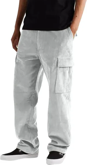 Sweatpants for Men with Pockets Casual Sweatpants Sweatpants for Men Pants Casual Rope Loose Heavyweight Loose Sports