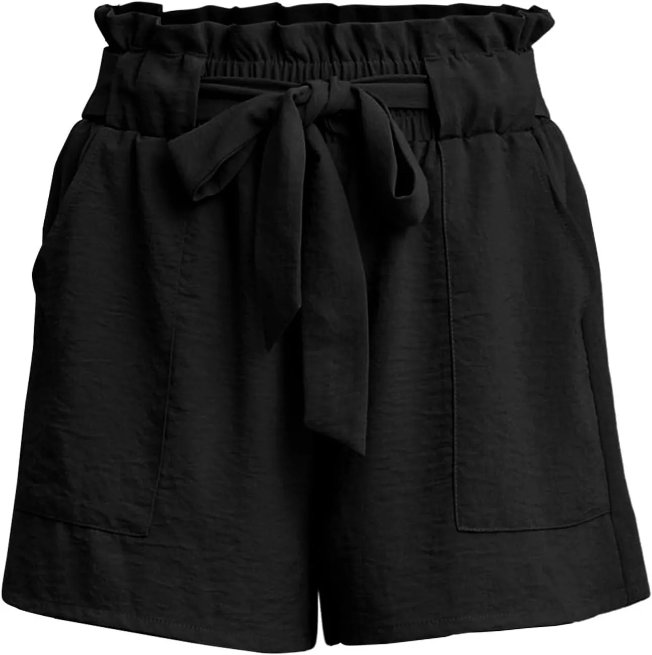 Womens Linen Shorts High Waisted 2025 Summer Beach Resort Wear Drawstring Elastic High Waist Dressy Casual with Pockets
